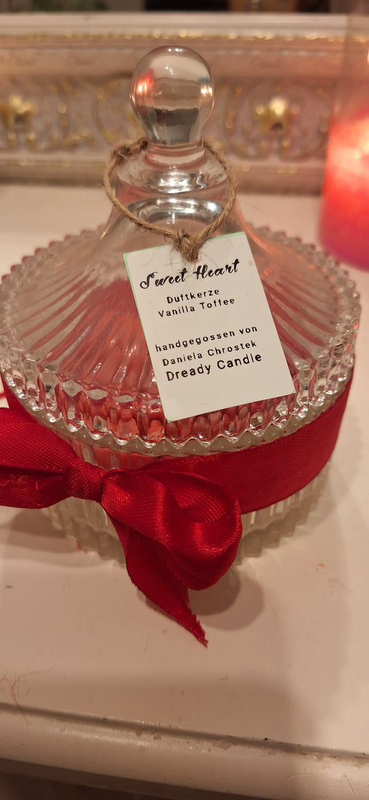 Sweet Love – Duftkerze in Glas-Zuckerdose |