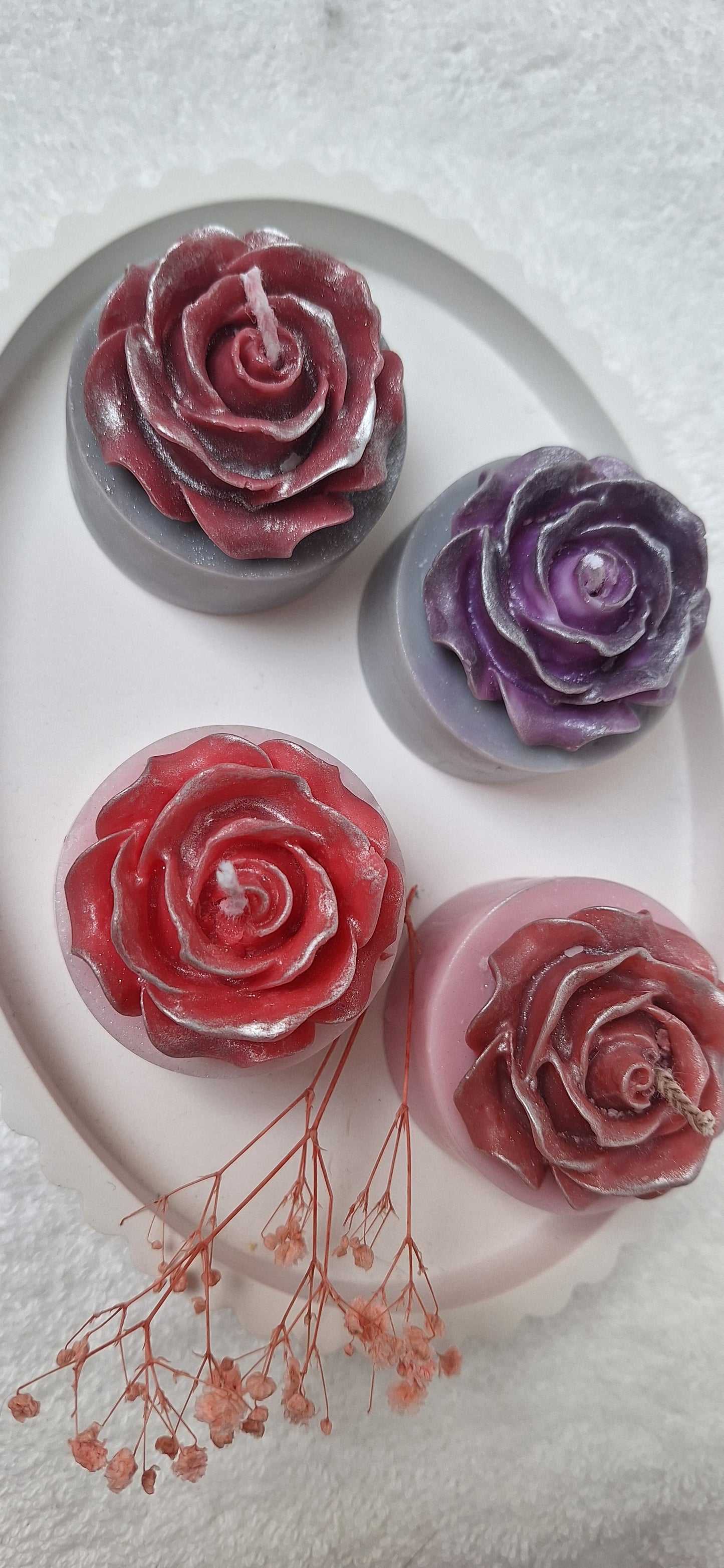 Patchouli-Rose 4er-Set