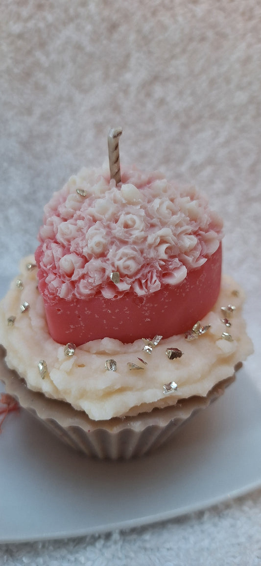 Herzpralinen „Marzipantraum“ – handgegossene Duftkerzen