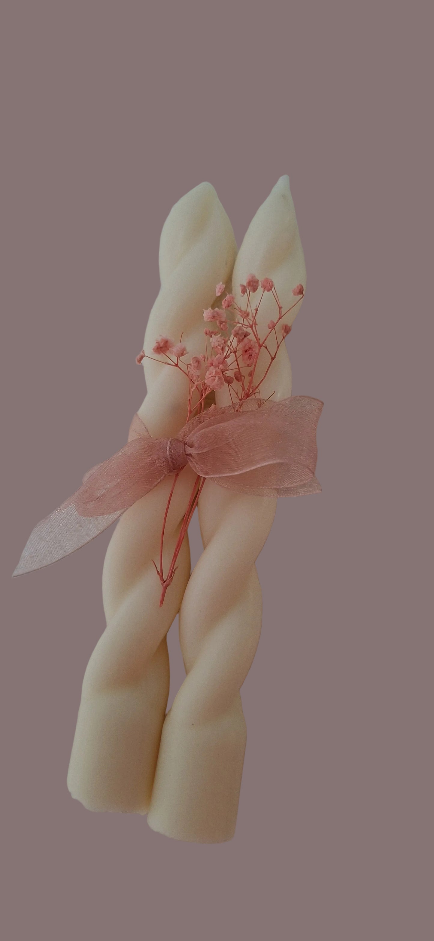 Cream Whirl – Stabkerzen Set (2 Stück)