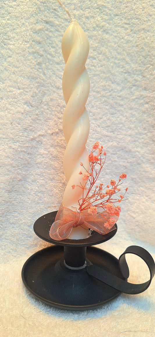 Cream Whirl – Stabkerzen Set (2 Stück)